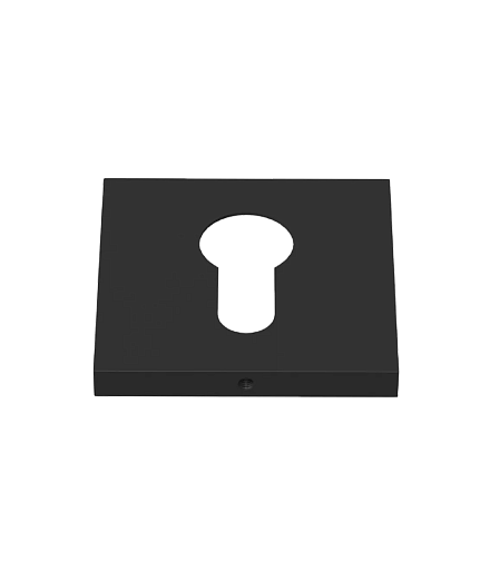 Накладки на ключевой цилиндр Накладка под цилиндр Pallini COSMO PAL-COS-KH-S MatBlack 